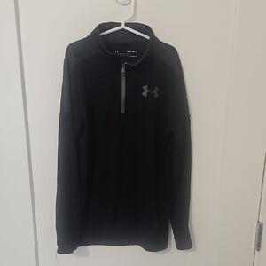 Under Armour Black Long Sleeve Top - Youth Medium